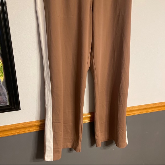 Athleta Venice Colorblock Wide Leg Pant 2X Rustic Beige NWT - Picture 2 of 14